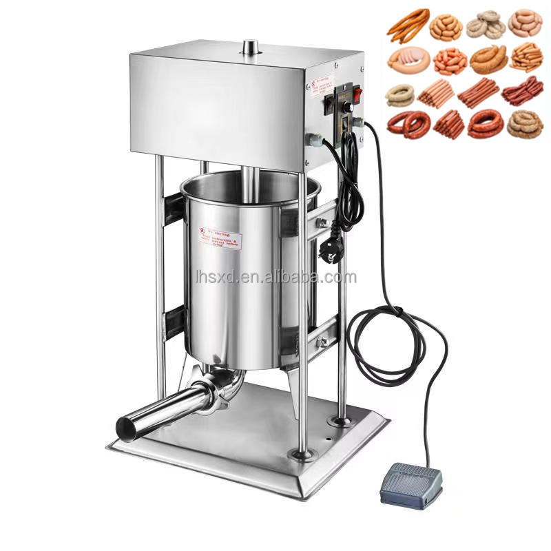 Small Commercial household electric manual sausage filling machine enema machine sausage stuffer machine