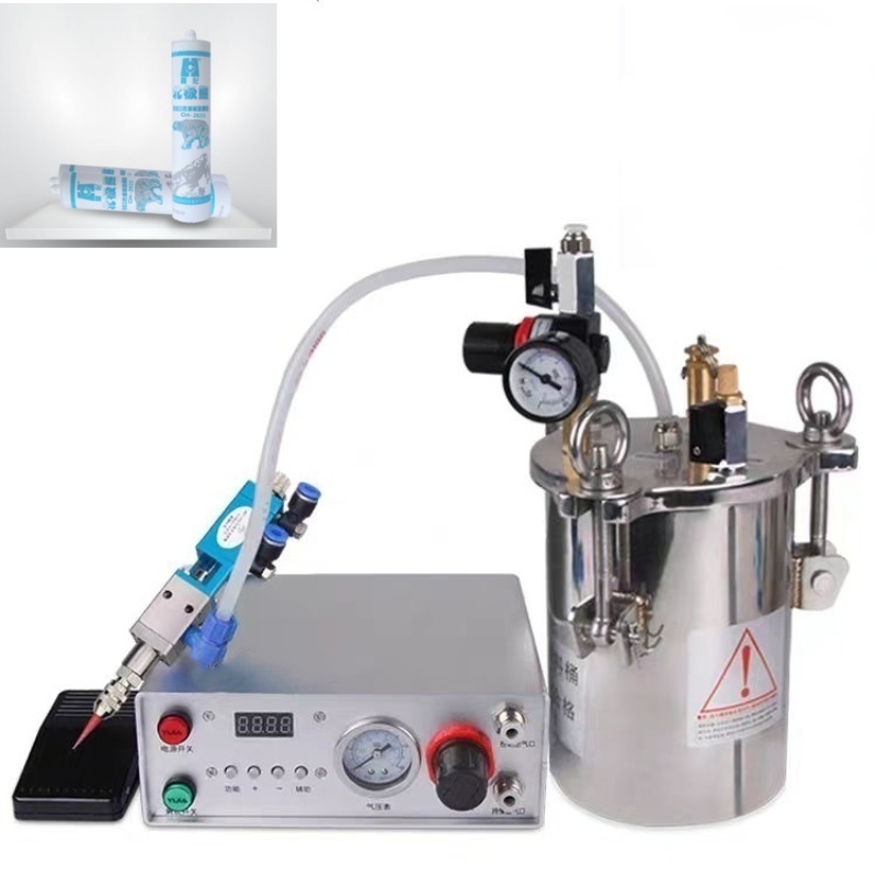 Semi-automatic dispensing machine Silicone 3L pressure barrel hand-held filling machine