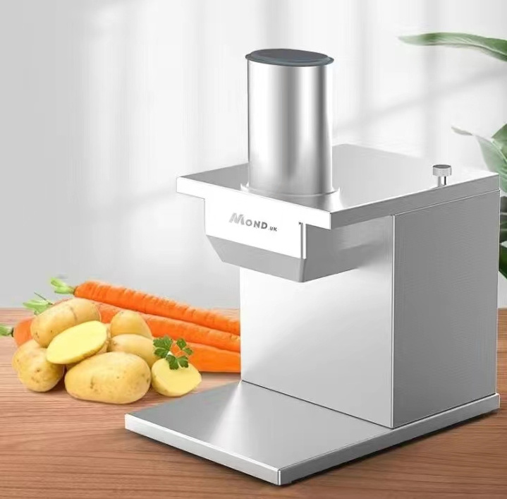 Commercial vegetable and fruit dicer carrot and potato dicer