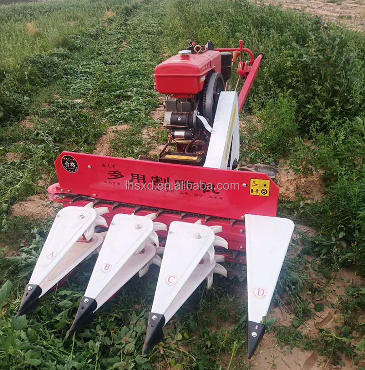 Agricultural Machine Walking Tractor Harvester/Crops Fodder Harvester / Hand Operated Paddy Harvester