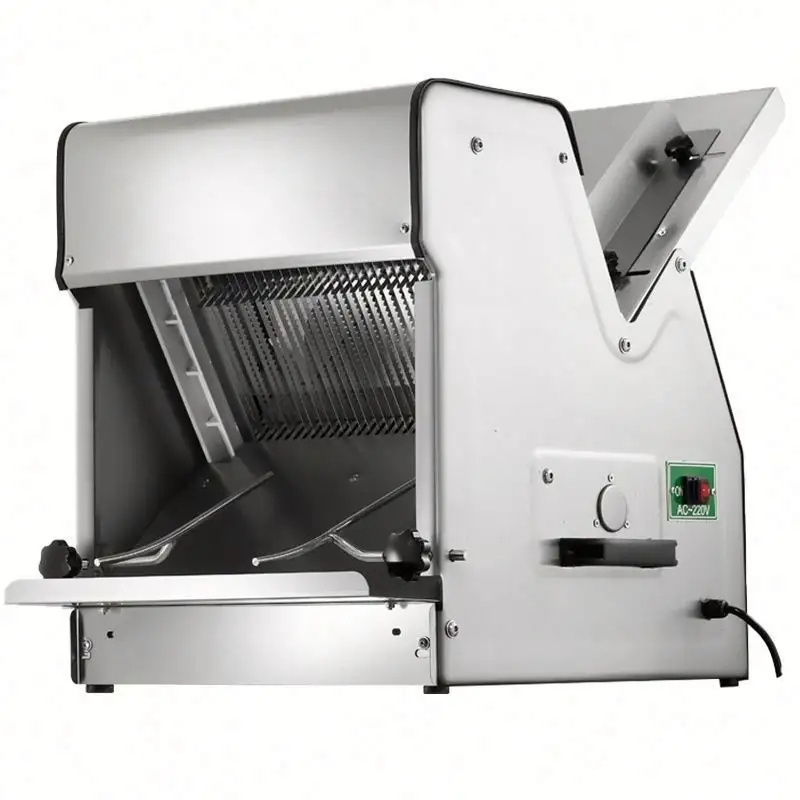 Fully automatic square bag cutting machine toast bread slicer