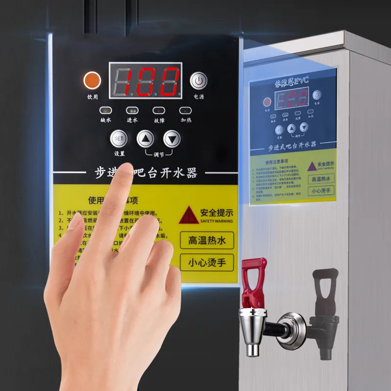 Milk tea shop stepping water boiler commercial electric hot water machine water dispenser