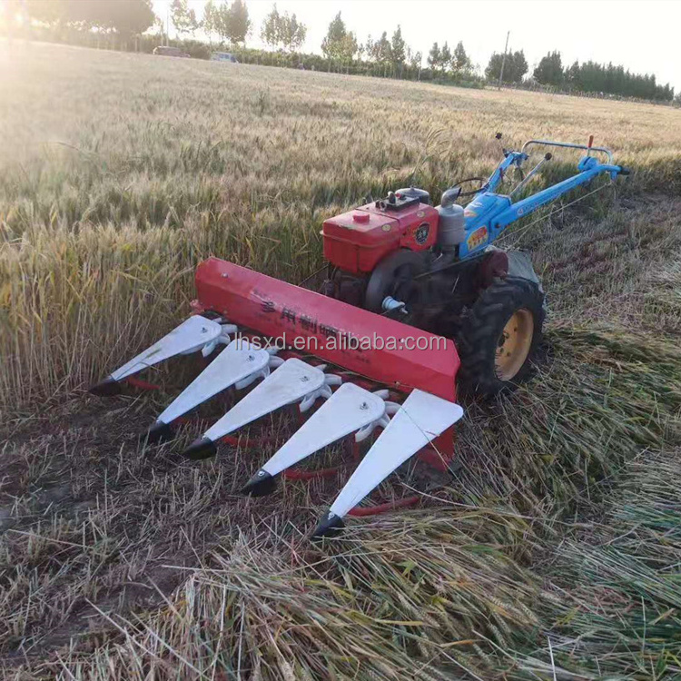 Agricultural Machine Walking Tractor Harvester/Crops Fodder Harvester / Hand Operated Paddy Harvester