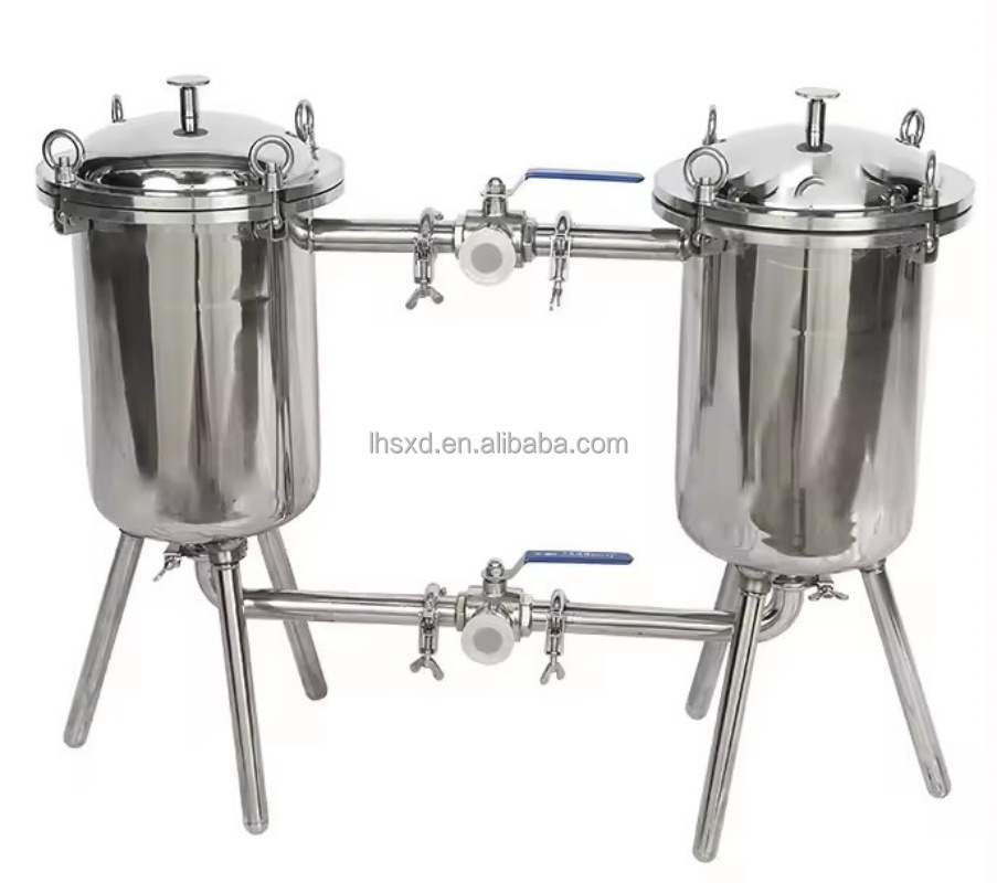 Stainless steel liquid juice brewing filtration machine impurity separation machine