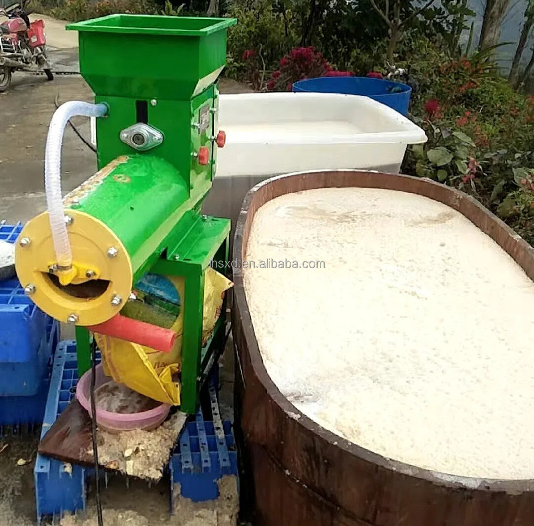 Pulp residue separator Full automatic starch machine Sweet potato grinder