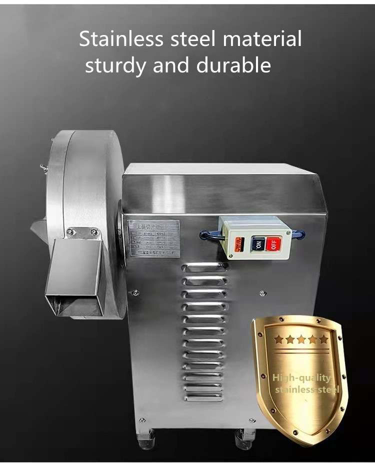 Commercial electric small fully automatic ginger and garlic slicer shredder