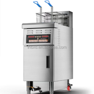 Commercial vertical electric fryer automatic lifting electric fryer natural gas liquefied petroleum gas oil fryer