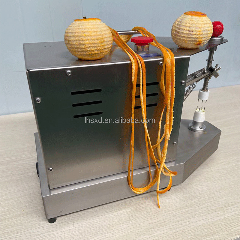 Desktop Commercial Small Lemon Peeling Machine Citrus Fruit Orange Apple Kiwifruit Fruit Skin Removing Machine