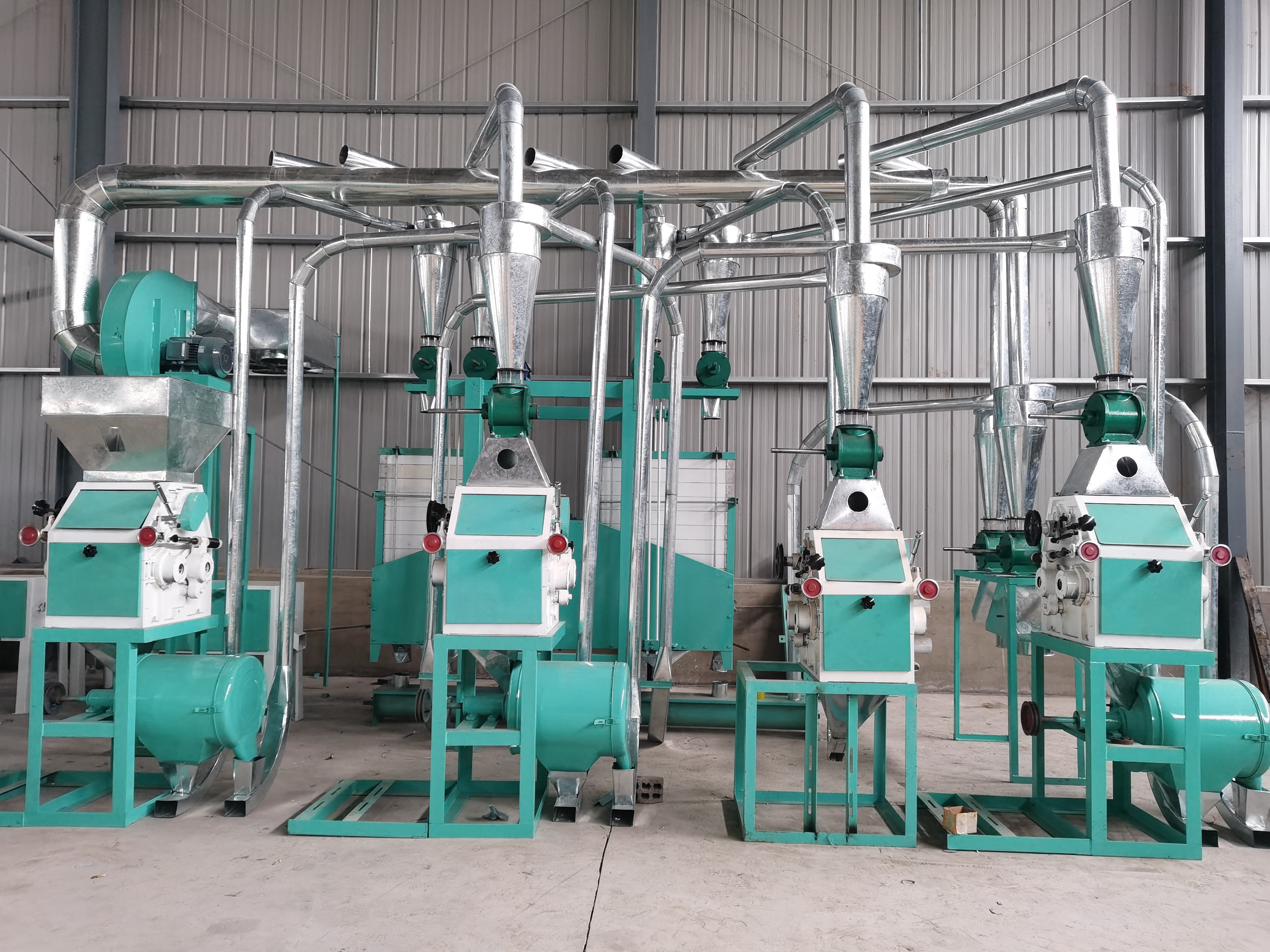 Automatic Wheat/Corn/Maize/Teff/Rice/Barley/Grain Flour Milling Machine Plant/ Flour Mill Machine On Sale