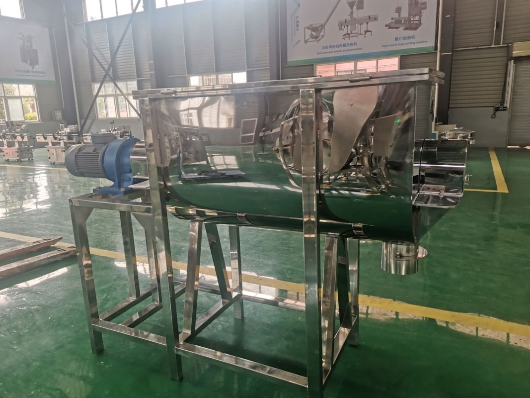 Protein powder Horizontal Ribbon Mixer / Horizontal Mixing equipment hot sale