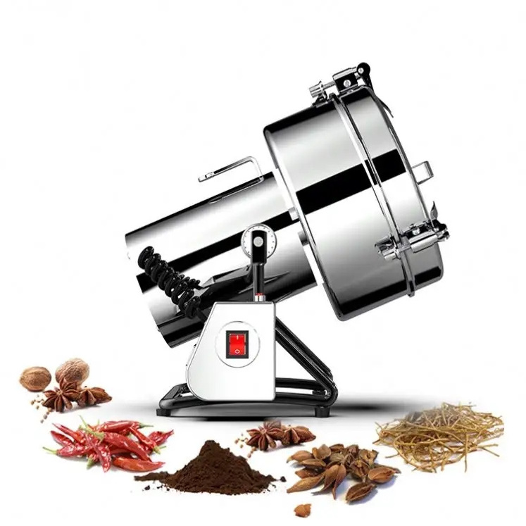 Stainless steel grinder, small household powder, coffee beans, grains