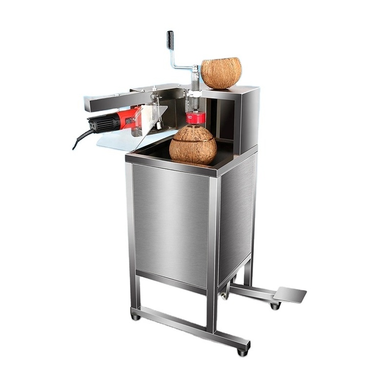 Fresh  Coconut Opener Machine Easy Open Machine High quality coconut cutting tool coconut husk removing machine