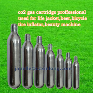 16g 20g 24g 25g mini co2 gas tanks cylinders cartridge capsules canisters refill seamless for co2 bike tire inflator