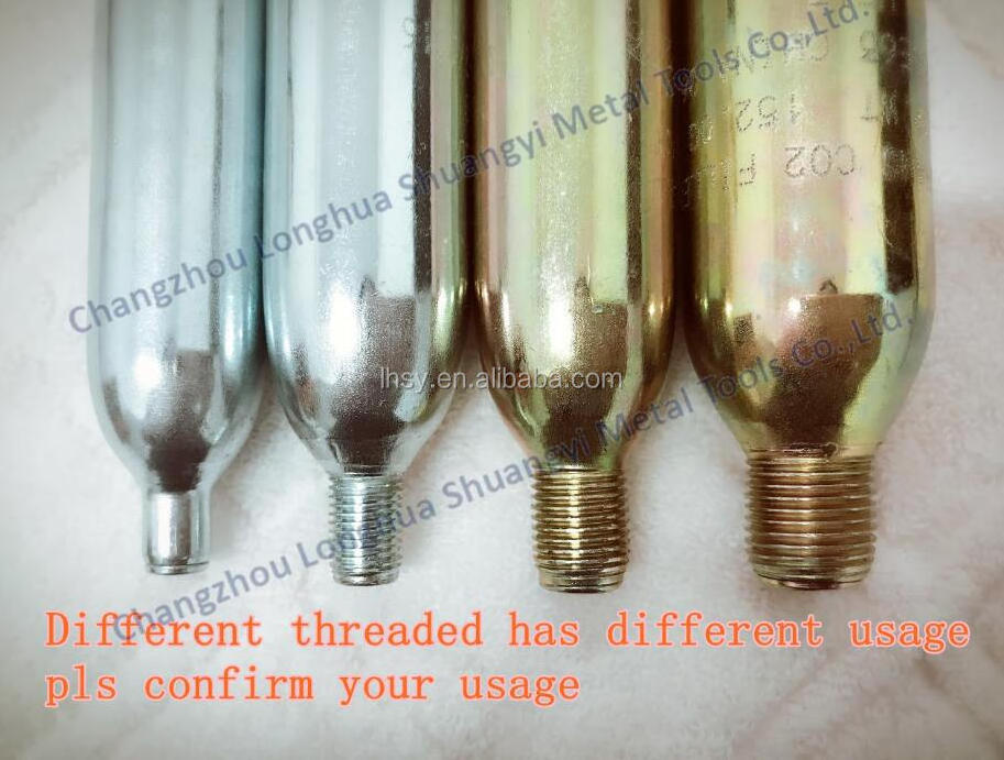 Competitive quality co2 Cartridge 12g8g33g24g25g38g42g68g70g carbon dioxide Cartridge