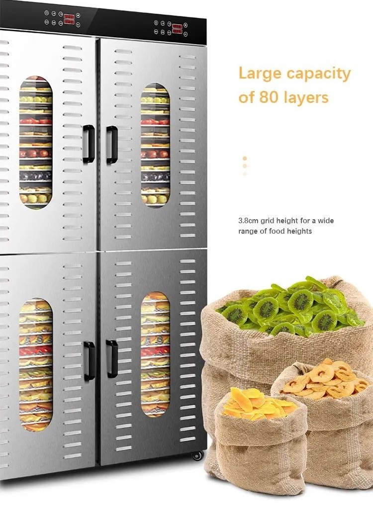 Industry Food Dehydrator For Fruit And Vegetable Dryer Commercial Food Dehydration Meat Drying Oven