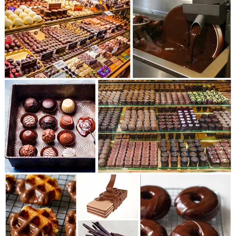 Home Use Table Small Chocolate Tempering Machine With Vibrating / Automatic Chocolate Melting Molding Machine