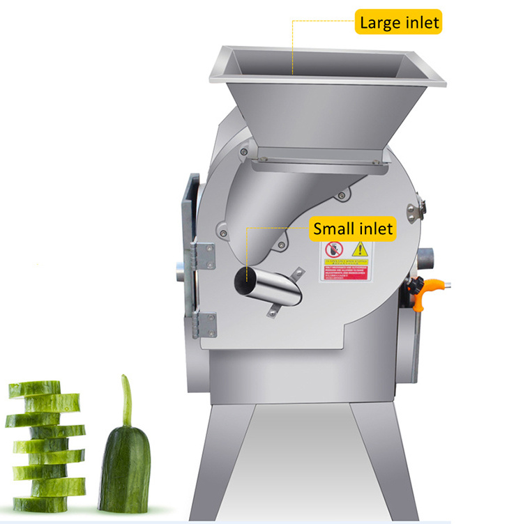 Industrial Vegetable Cutter Fruit Onion Cutting Machine Price / Commercial Potato Chips Cutting Machine