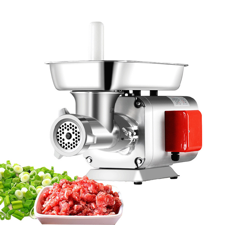 Commercial Small Portable Meat Mincer Machine/ Stainless Steel Electric Meat Grinder Machine With Sausage Stuffer