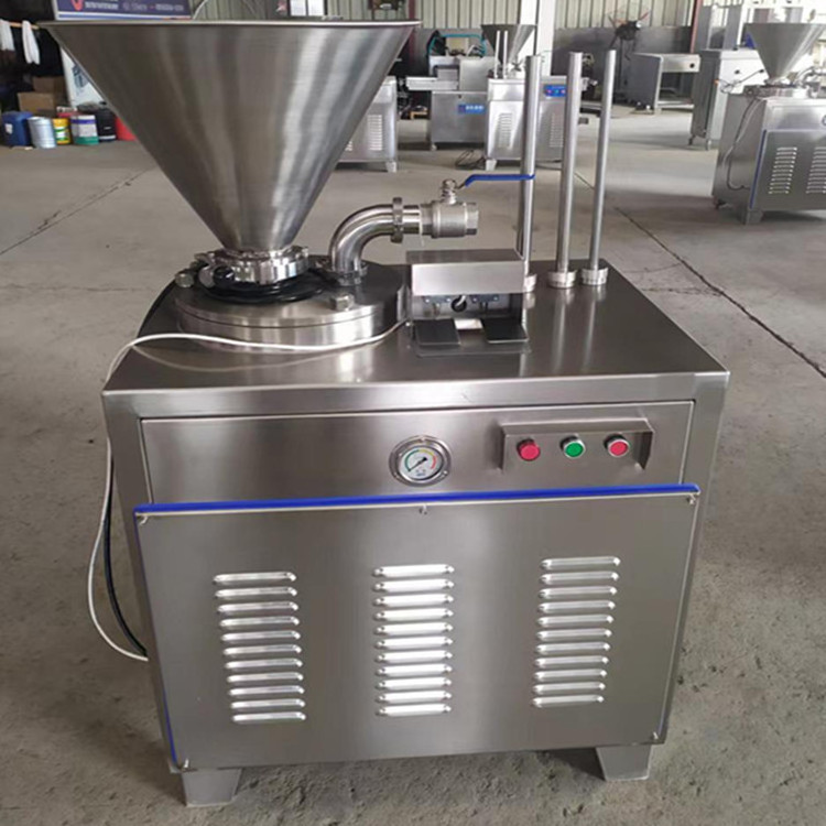 Industrial Sausage Production Lline Electric Enema Chicken Sausage Stuffer Filling Make Machine