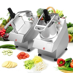 Commercial Multifunction Vegetable Cutter Slicer/  Electric Carrot Onion Lemon Cabbage Shredder Vegetable Cutter