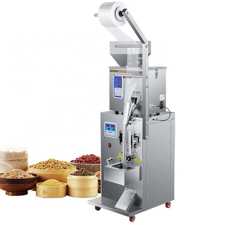 Automatic Particle Powder Packing Machine/ Pneumatic Screw Hardware Bag Tea Seasoning Rice Quantitative Dividing Sealing Machine