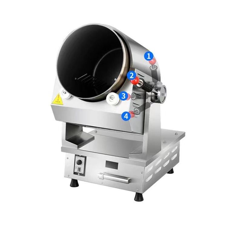 Factory Price Automatic Cooking Machine/ Single Head Dual Heads Robot Cooker Machine For Restaurant