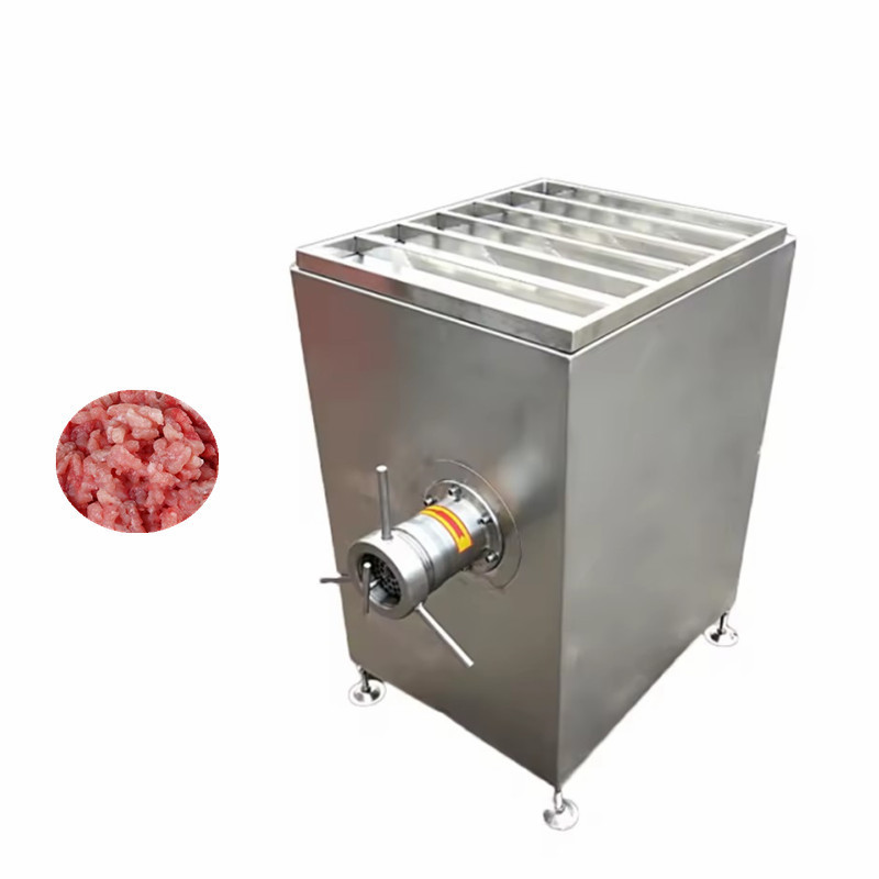 Commercial Sausage Production Line Electric Meat Mincer/ Vertical Frozen Meat Grinder Cutter