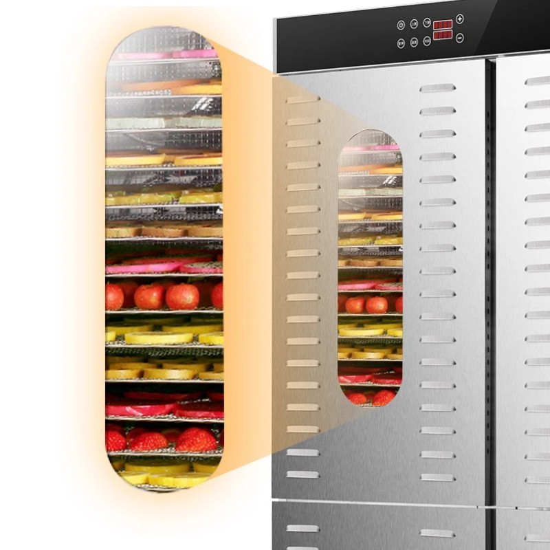 Industry Food Dehydrator For Fruit And Vegetable Dryer Commercial Food Dehydration Meat Drying Oven