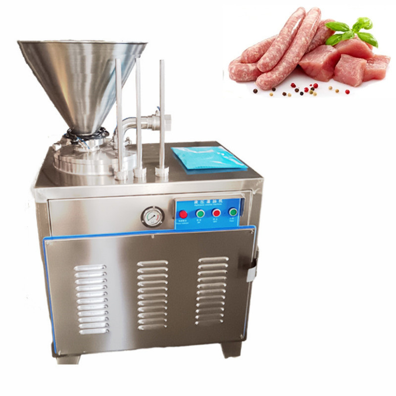 Industrial Sausage Production Lline Electric Enema Chicken Sausage Stuffer Filling Make Machine