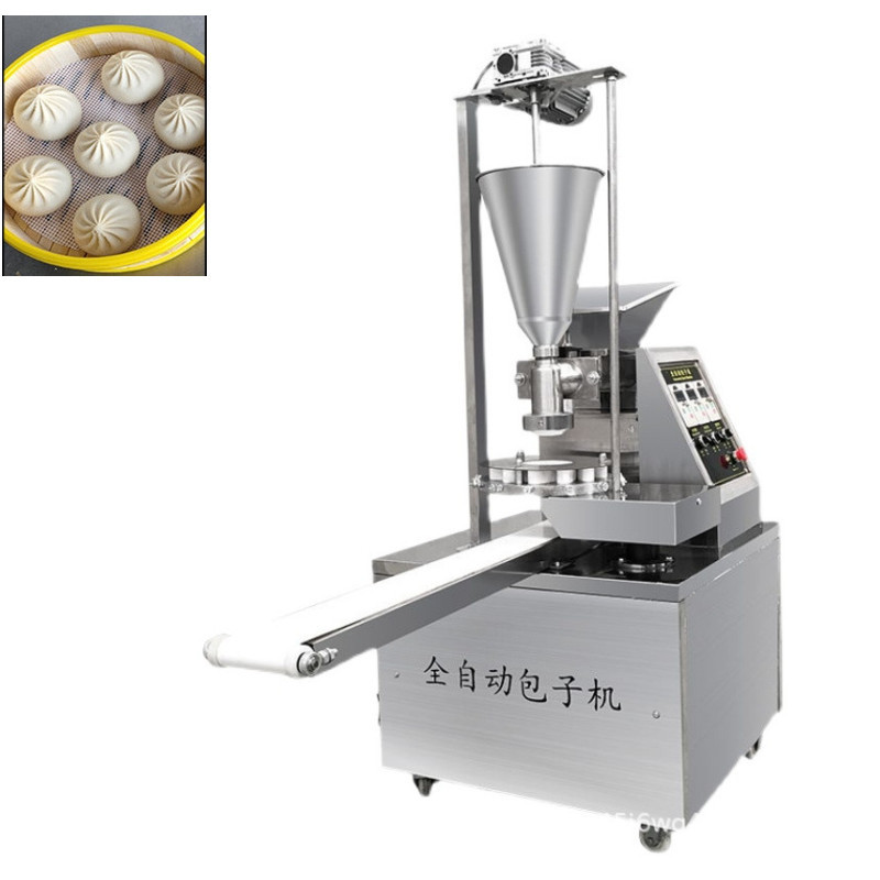 Automatic Pork Stuffing Chinese Baozi Steamed Bun Making Machine/ Bao Bun Making Machine