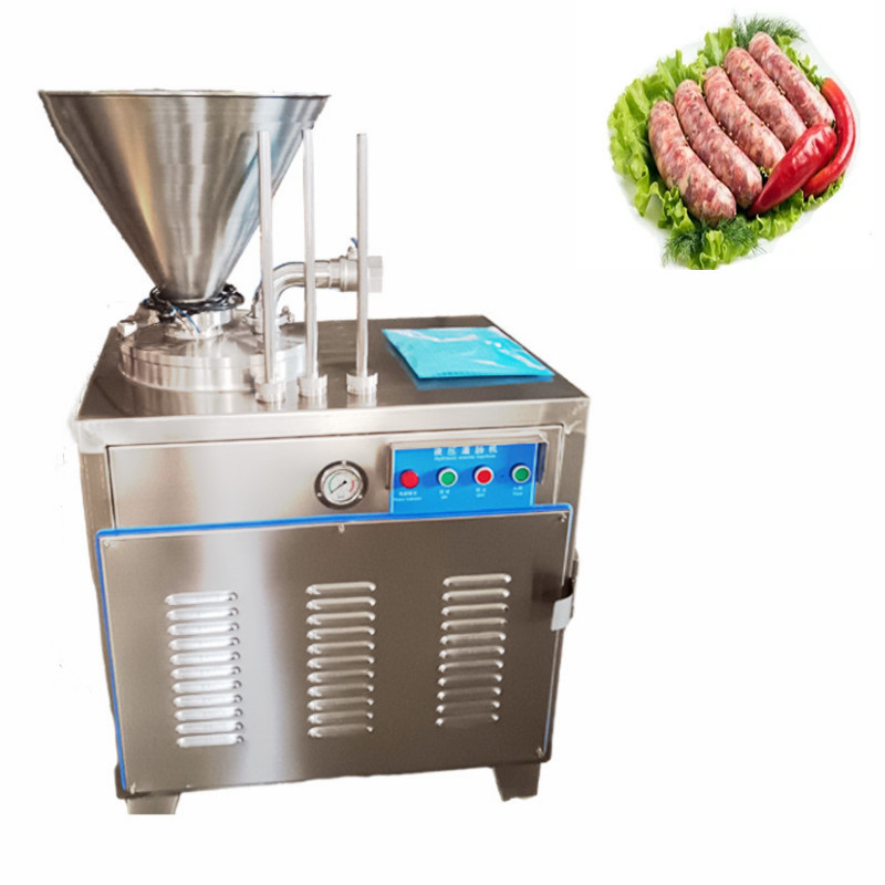 Industrial Sausage Production Lline Electric Enema Chicken Sausage Stuffer Filling Make Machine