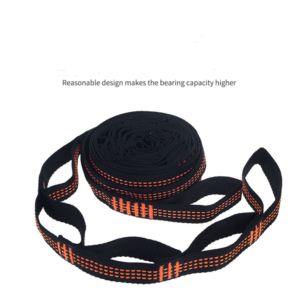 Camping Hammock strap Accessories 200kg Load Portable High-tenacity Hammock Swing Tree Straps