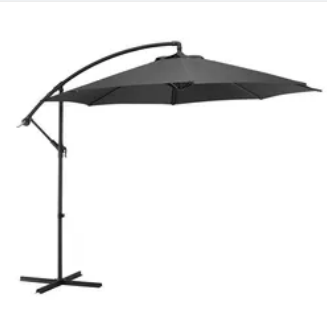 Aluminum Hanging Patio Umbrellas Outdoor Adjustable Sun Shade Garden Parasol Beach Travel Umbrella