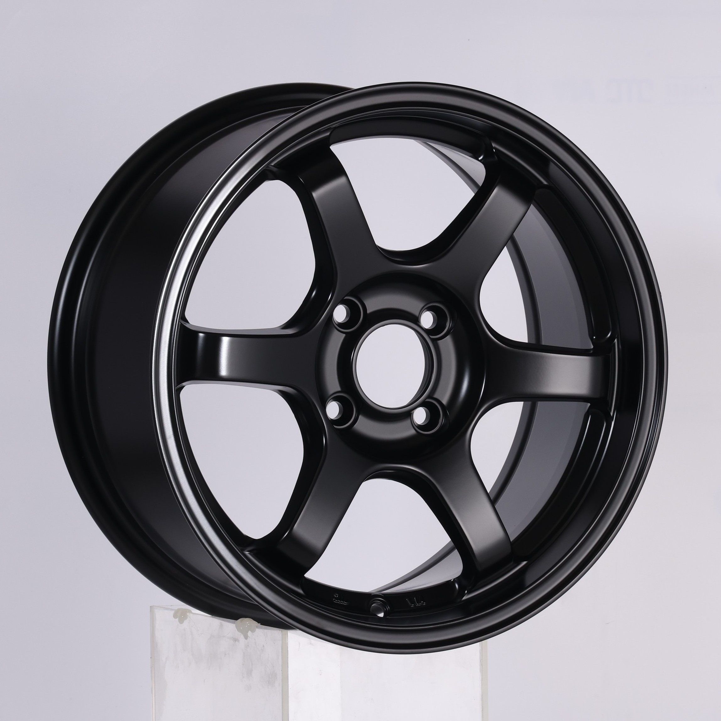 6226 6 spoke 16/5 aluminum 4 hole mag alloy wheel rims manufacture rines 14 15 16 17 inch 4/100