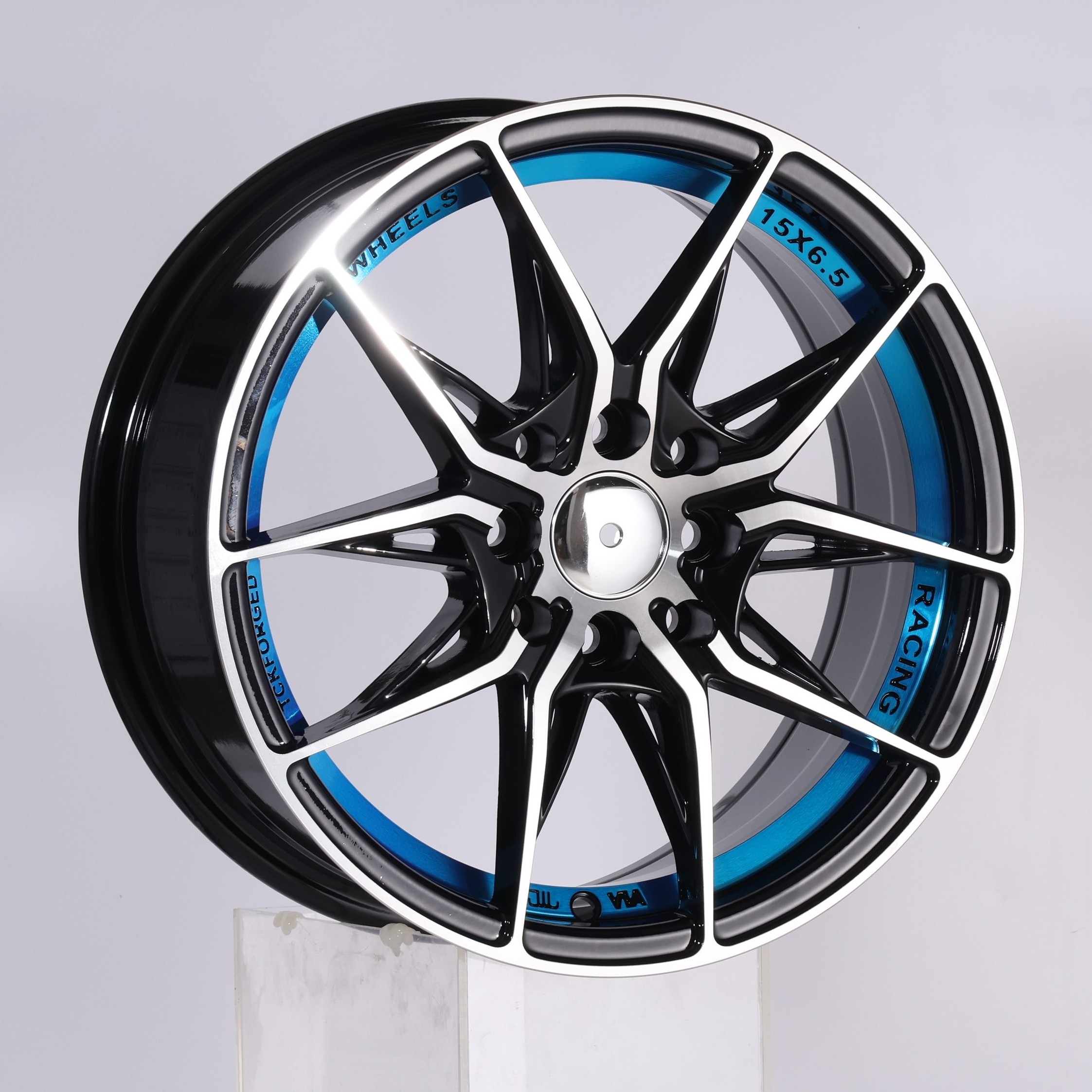 8809 Rin 15x8 15x9 15Inch 4x100 4 Lugs Car Mag Sport Rim 13 14 15 16 17 18 Inch 4 Holes 100mm Wheels