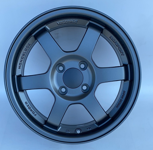 R14 Manufacturer 4x114.3 Te37 Universal Jante Deep Dish Rines Para Auto 100 Rin 4 Holes 14 Inch Aluminum Alloy Car Mag Wheel Rim