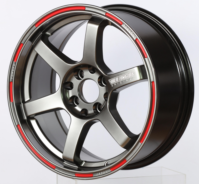 616 Jante Japan Universal 6 Spoke 5 Hole 4x100 114.3 15 18 Inch 17Inch Mag Sport Aluminum Passenger Car Rims TE37 Alloy Wheel