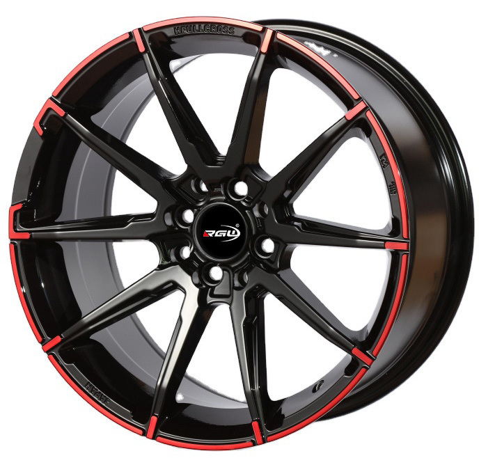 T45 Cheap Concave Design Steel Multi Mags 14x5.5 4x100 5x114.3 Size 14 15 16 17 18 Inch Offset Rims Alloy Car Deep Dish Wheels