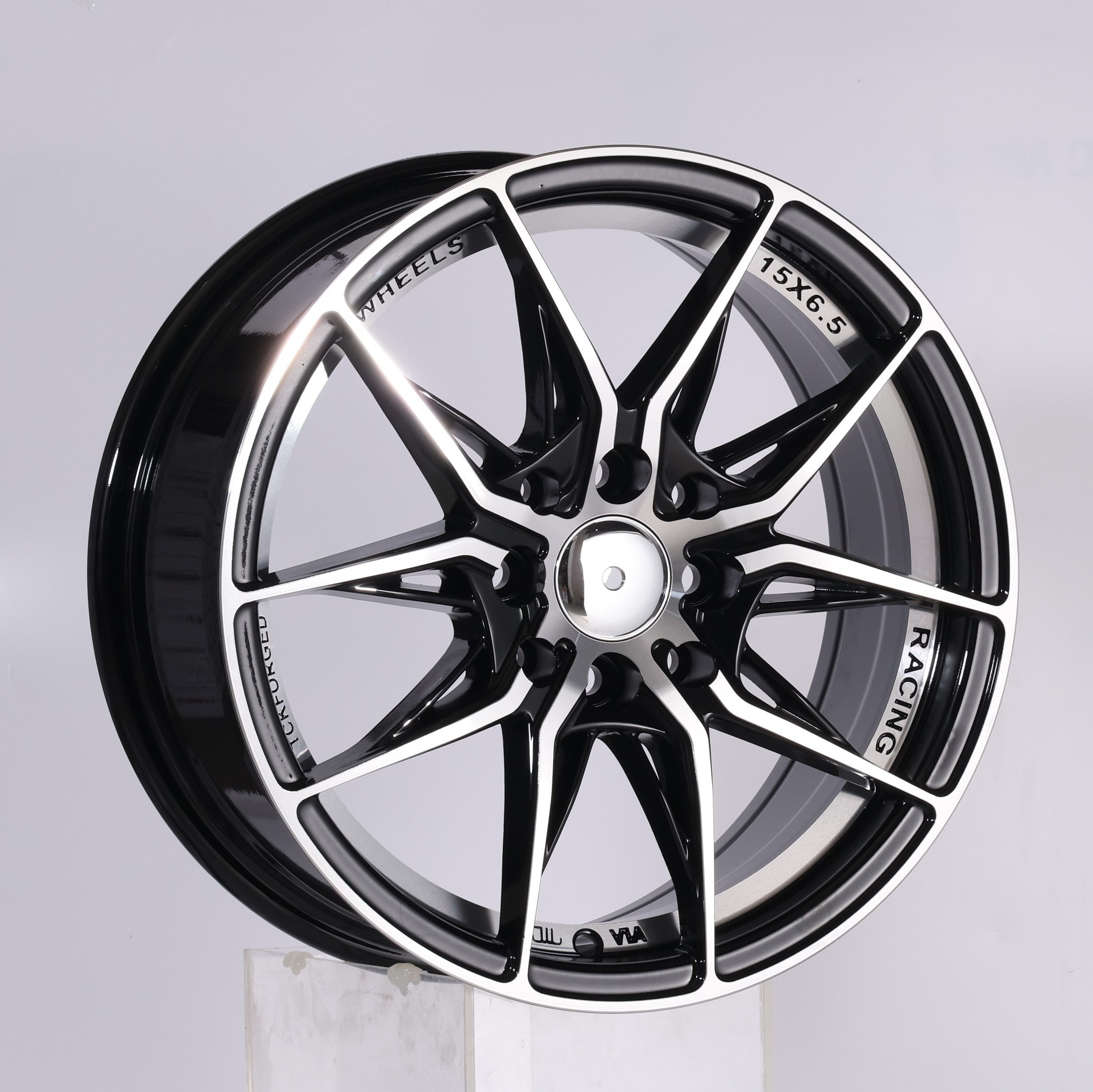 8809 Rin 15x8 15x9 15Inch 4x100 4 Lugs Car Mag Sport Rim 13 14 15 16 17 18 Inch 4 Holes 100mm Wheels