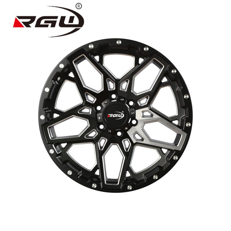 5531 20x9J 20 Inch 6 Hole Lugs Offroad Aftermarket Universal Mags 6x139.7 Off Road SUV Car Rims 4x4 Wheels