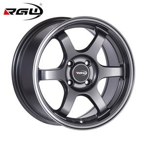 6226 6 spoke 16/5 aluminum 4 hole mag alloy wheel rims manufacture rines 14 15 16 17 inch 4/100