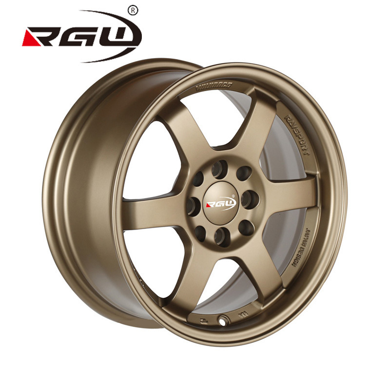 R14 Manufacturer 4x114.3 Te37 Universal Jante Deep Dish Rines Para Auto 100 Rin 4 Holes 14 Inch Aluminum Alloy Car Mag Wheel Rim