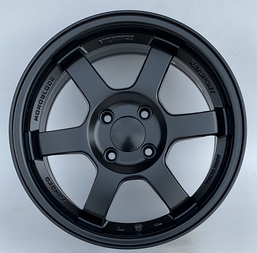 R14 Manufacturer 4x114.3 Te37 Universal Jante Deep Dish Rines Para Auto 100 Rin 4 Holes 14 Inch Aluminum Alloy Car Mag Wheel Rim