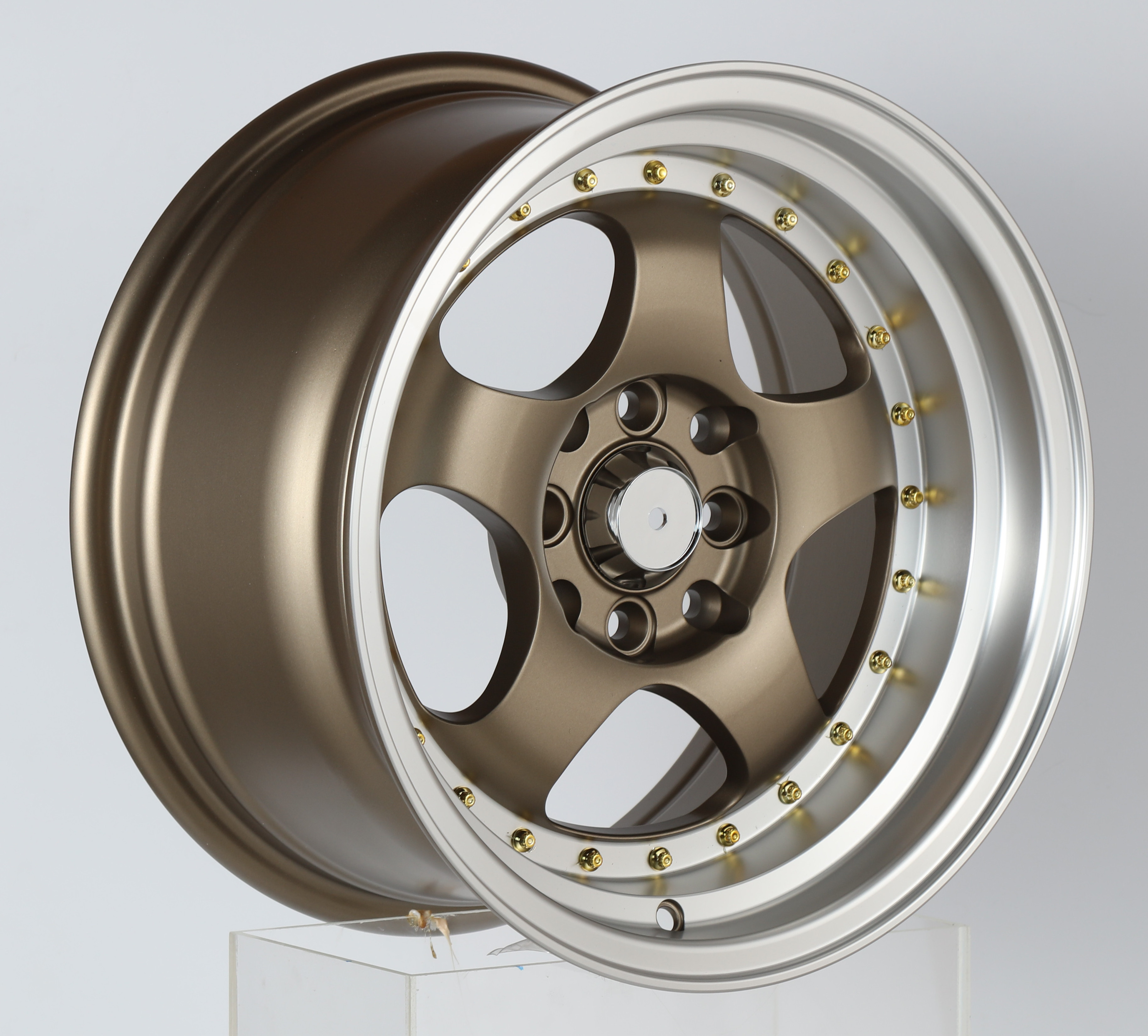 5328 Llantas 15x8 5 Spoke Beadlock 15x7 Mags 15x9 Deep Dish 4 8 Hole Sport 4x100 114.3 Alloy Wheels Rims For Swift Car 15 Inch