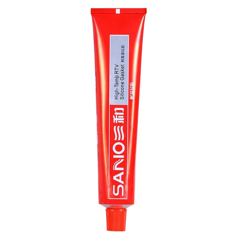 Premium Red High Temperature Resistant RTV Sealant Standard Organic Silicon Adhesive Sealant RTV Silicone Gasket Maker 12 Months