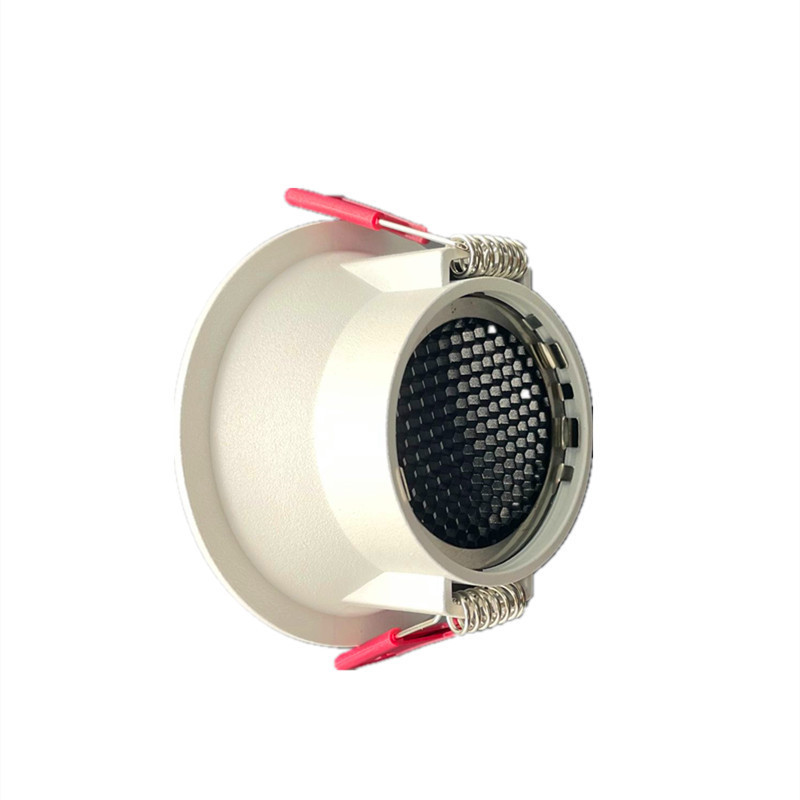 Professional Manufacturer LHWY Halogen Bulb Retrofit Aluminum Spot Light Frame With Honey comb Downlight Frame Ceiling Embedded