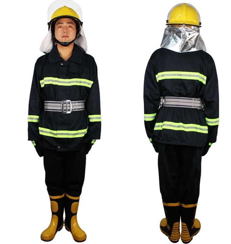 Aluminum foil fire resistant proximity firefighter suit made in China 2023