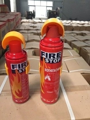 Fire Fighting Foam Red 500ml foam spray fire stop for car mini fire extinguisher