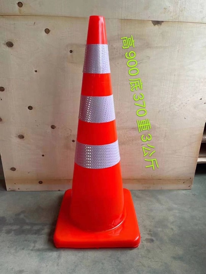 Road traffic cone for road Orange Pvc Eco-friendly traffic cone