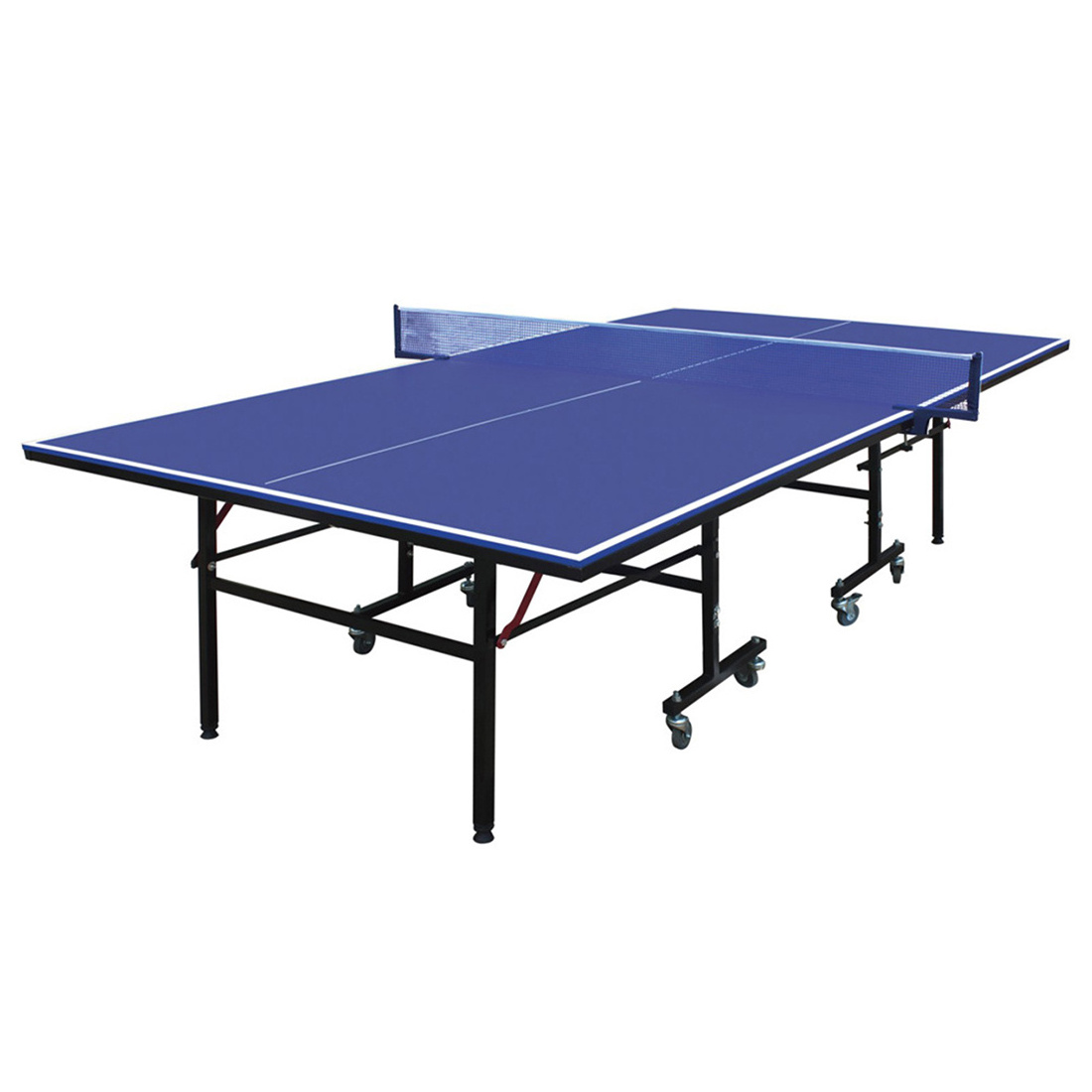 Regular Size Table Tennis Table Indoor and Outdoor Ping Pong Table Set Foldable Portable With Wheels